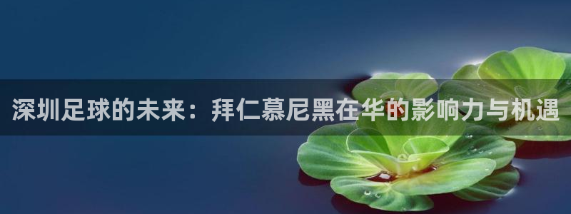 深圳足球的未来：拜仁慕尼黑在华的影响力与机遇