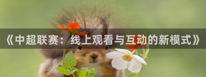  《中超联赛：线上观看与互动的新模式》