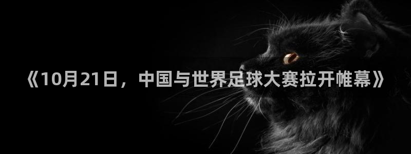 《10月21日，中国与世界足球大赛拉