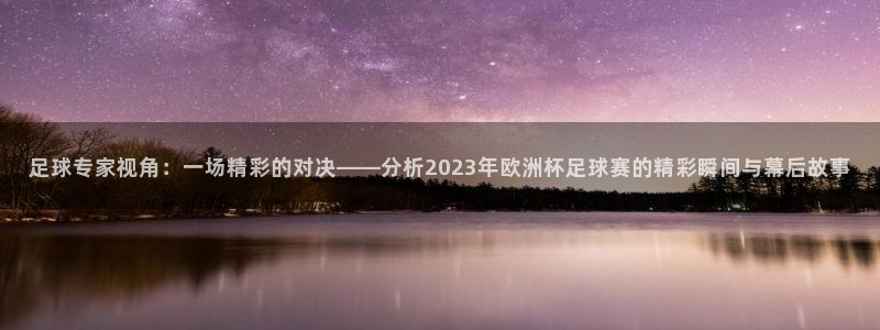足球专家视角：一场精彩的对决——分析