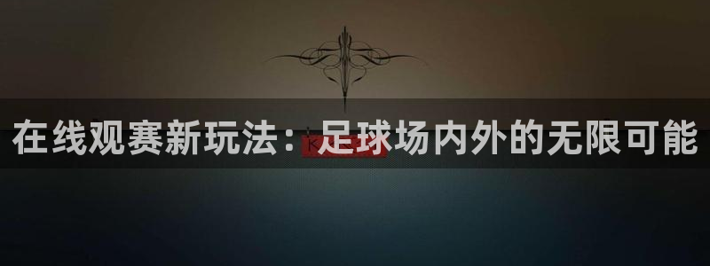  在线观赛新玩法：足球场内外的无限可能